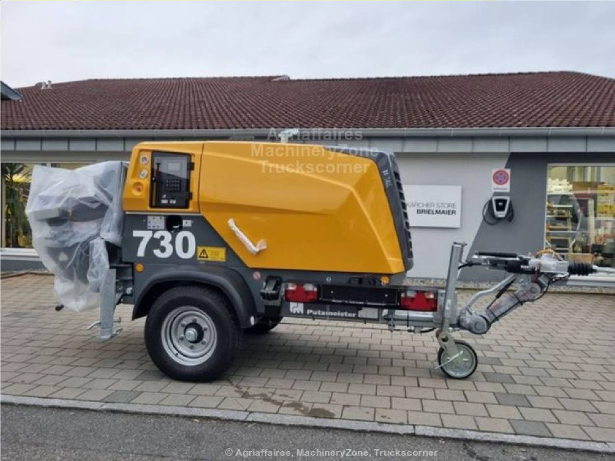 Pompă mobilă de beton
